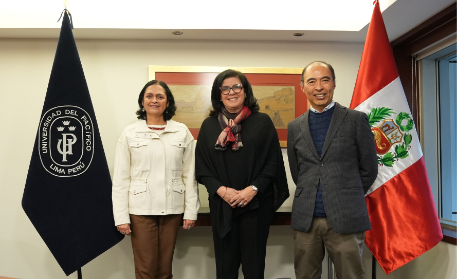 Martha Chávez Passano, Arlette Beltrán Barco y Gustavo Yamada  Fukusaki asumen el rectorado y vicerrectorados de la Universidad del Pacífico