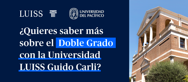 Charla | Doble grado con la Universidad LUISS Guido Carli