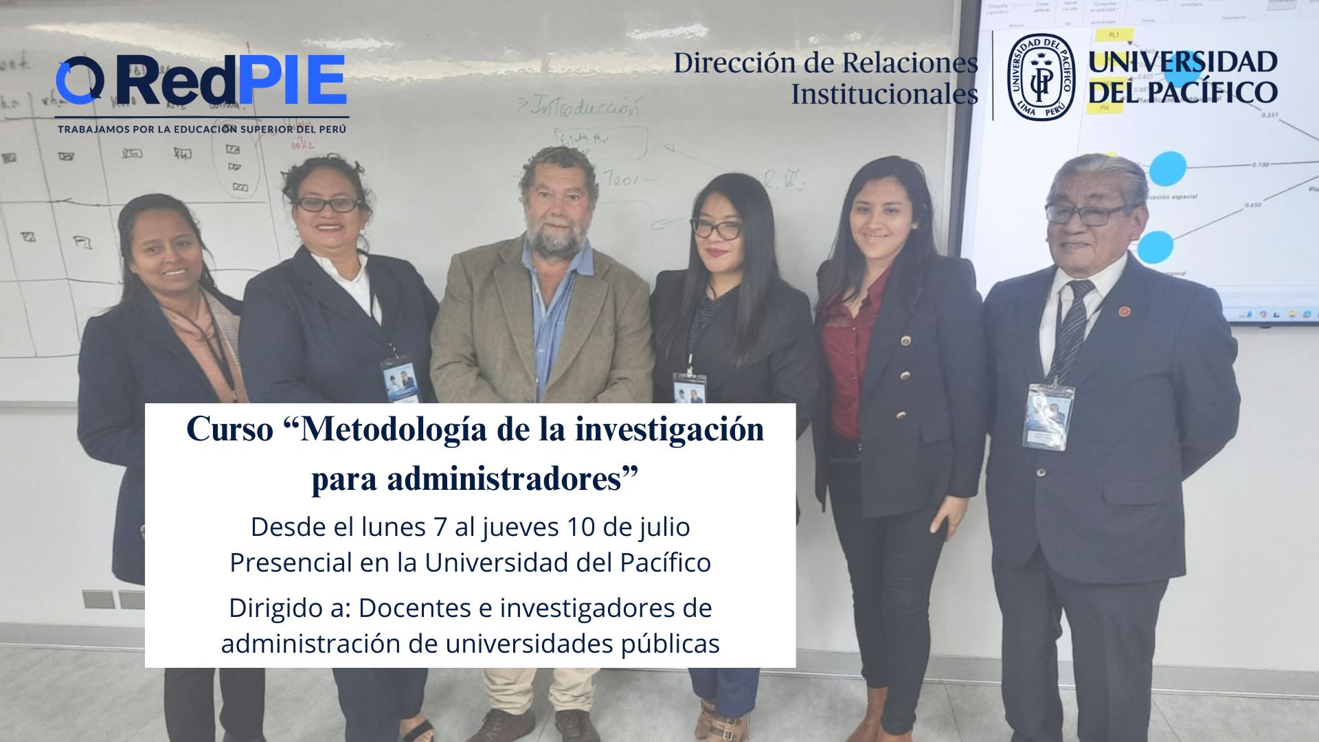 Curso "Metodología de investigación para administradores"